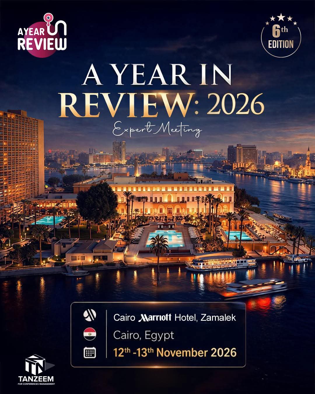 A Year In Review: 2026 Expert Meeting poster